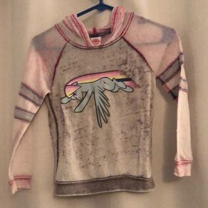 Lightweight girls hoodie